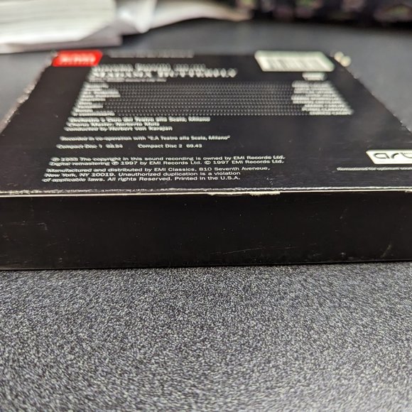 Maria Callas Madama Butterfly 2 CD-Set EMI Classics Herbert Von Karajan - Picture 5 of 6